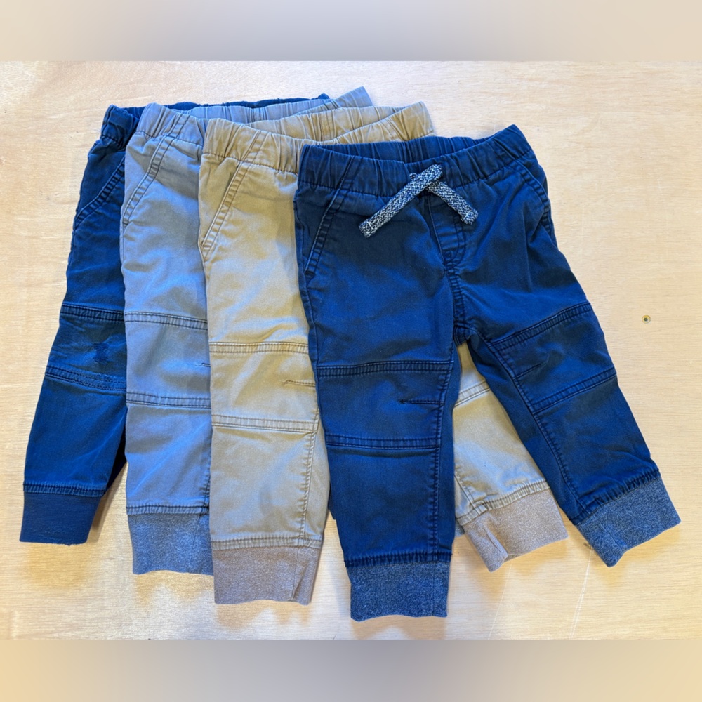 4x Cat & Jack Reinforced Jogger Size 18M